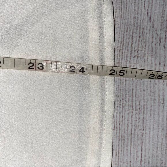 Simply Vera wang mock turtleneck Longsleeve floral print blouse sz XS - Picture 10 of 11